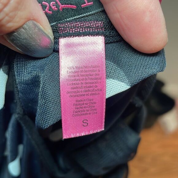 Betsey Johnson Valentine’s Negligée Ink Bows, Sheer Black, Small - Picture 8 of 8